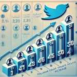 Xフォロワー増加ランキング